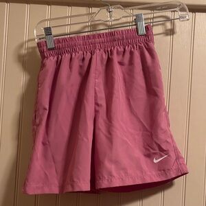 Nike Kids Pink Athletic Shorts